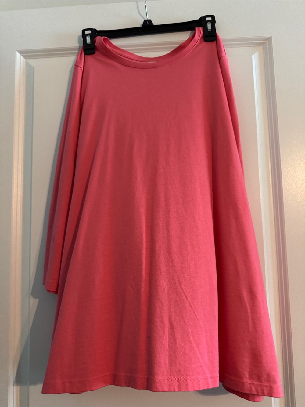 Women’s Coral Pink 3/4 Sleeve Top